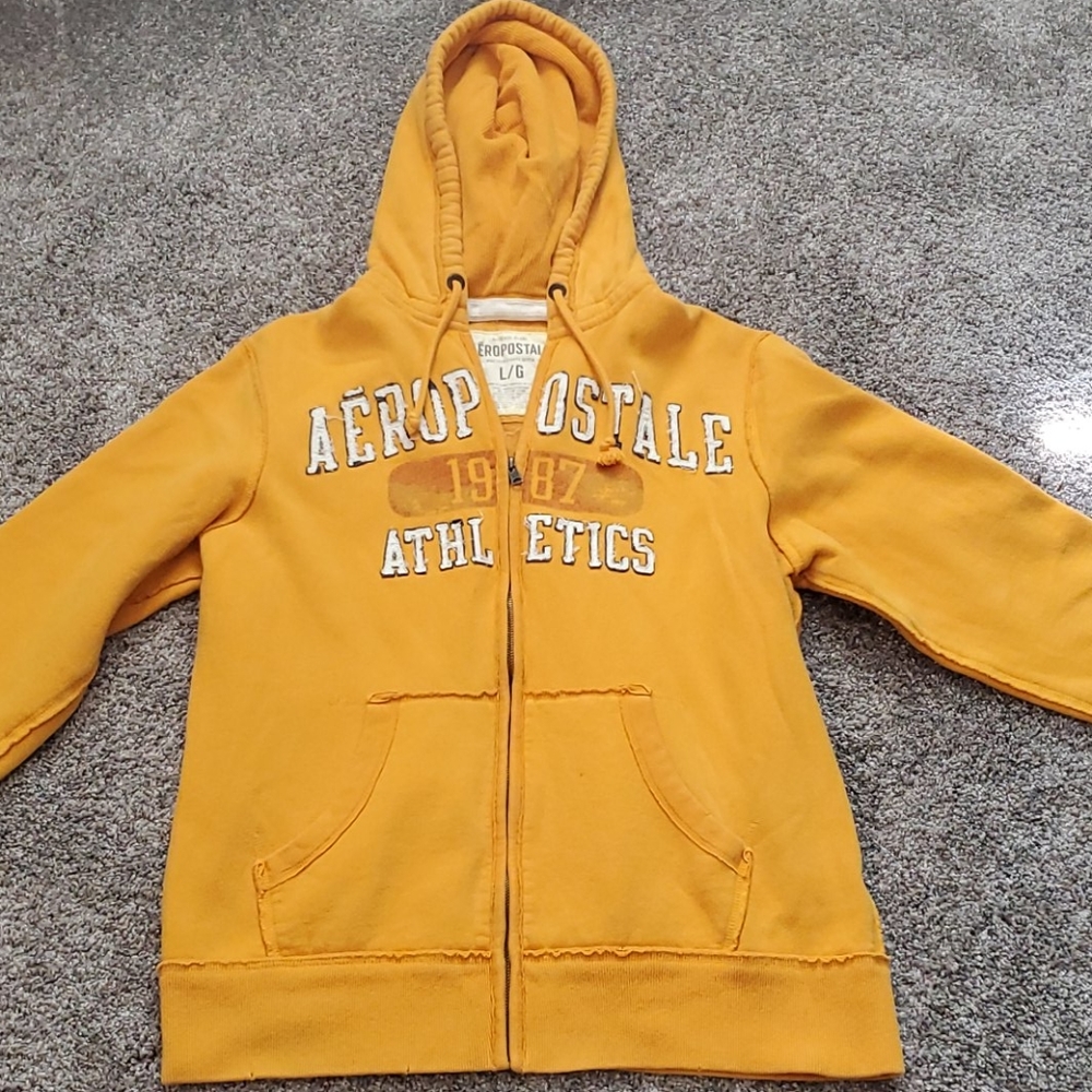 Aeropostle full zip hooded sweatshirt